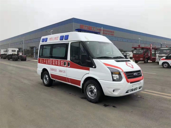 福特V348長(zhǎng)軸高頂（超人頂）救護(hù)車