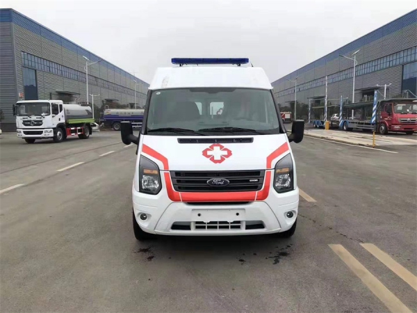 福特V348長(zhǎng)軸高頂（超人頂）救護(hù)車