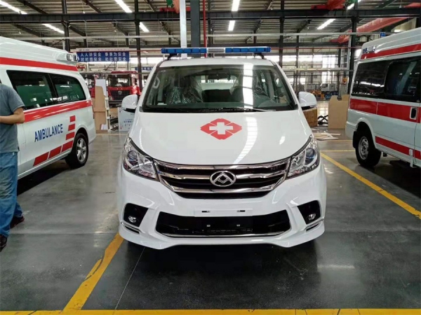 國(guó)六上汽大通G10轉(zhuǎn)運(yùn)型救護(hù)車(chē)