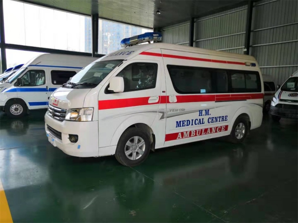 國六福田G9轉(zhuǎn)運(yùn)型救護(hù)車