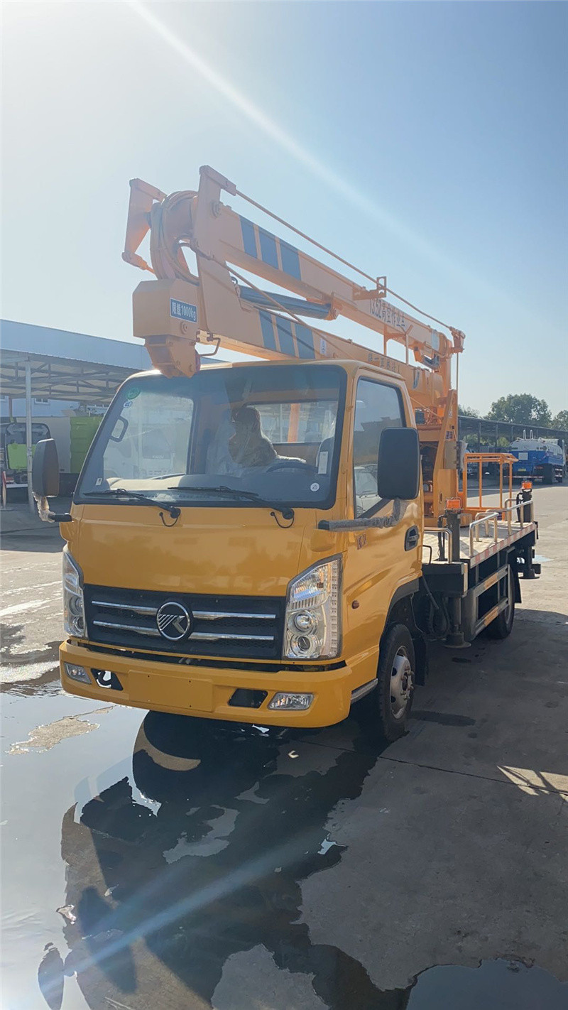 國六華通凱馬汽油高空作業車